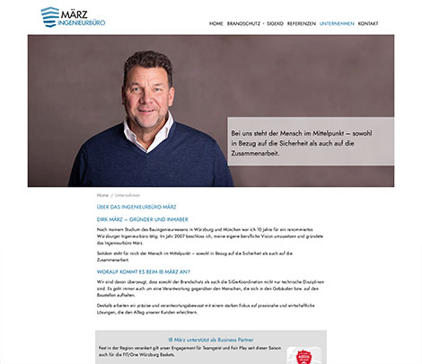 Relaunch Website für Ingenieurbüro